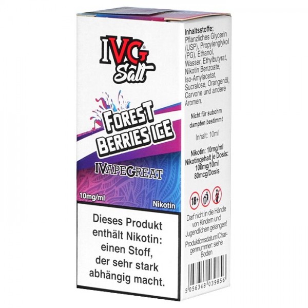 IVG Forest Berries Ice Nic Salt