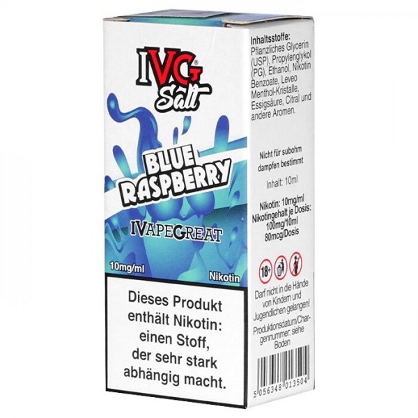 IVG Blue Raspberry Nic Salt