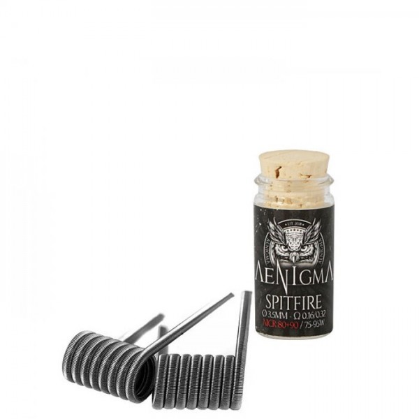 Aenigma Clouds Spitfire Handmade Prebuilt Coils (2er Pack)