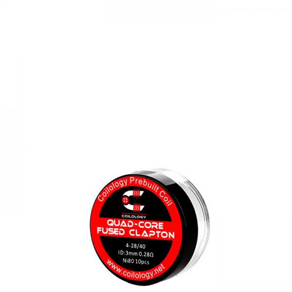 Coilology Quad Core Fused Clapton Prebuilt Coil