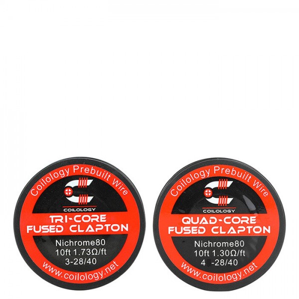Coilology Tricore, Quadcore Fused Clapton Wire
