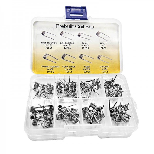 BMTD Prebuilt Ersatzcoil Set 80 Stk