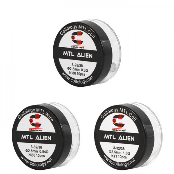 Coilology MTL Alien Prebuilt Coils