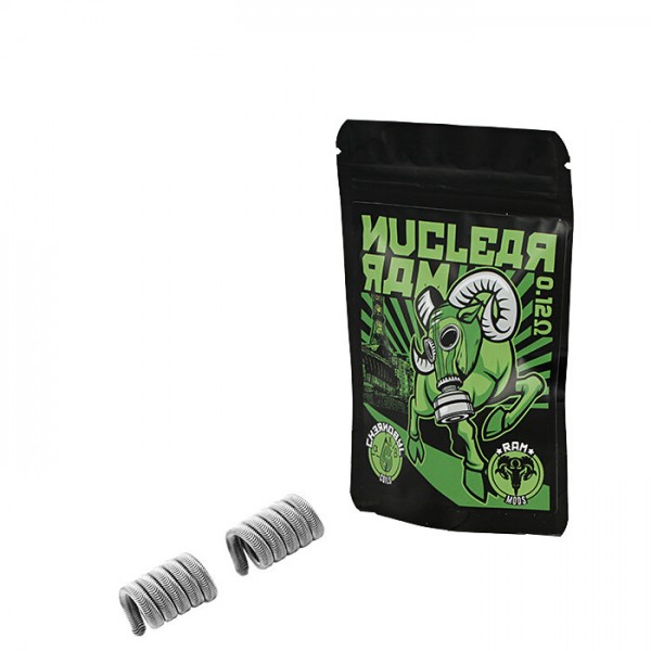 Chernobyl Nuclear Ram Handmade Prebuilt Coils (2er Pack)