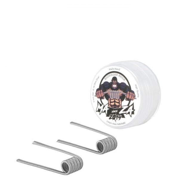 MaZa AlienZ Handmade Prebuilt Coils (2er Pack)